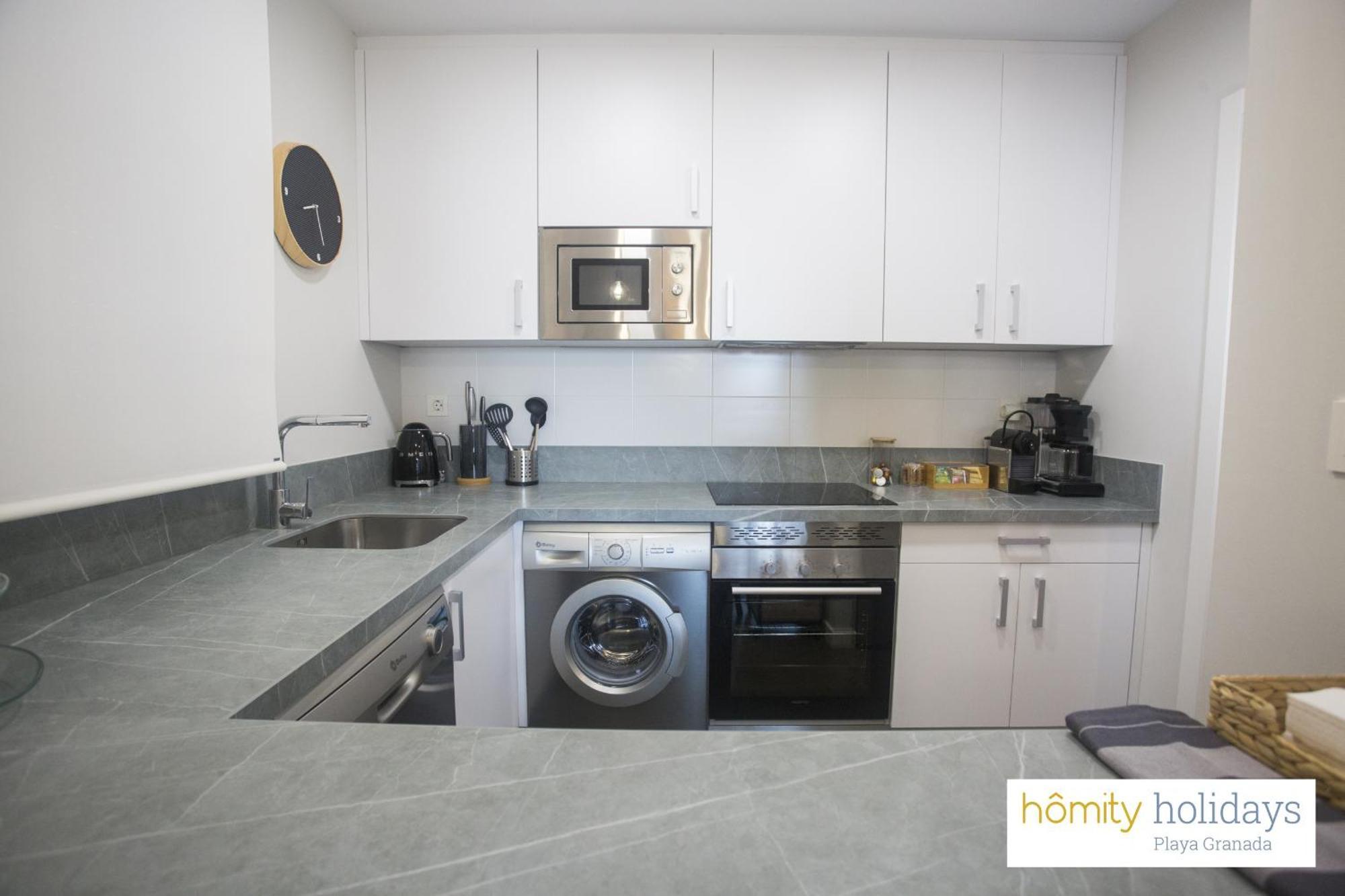 Homity Holidays - Playa Granada - Moriscos Ii Apartamento Motril